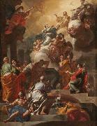 Francesco Solimena L Assomption et le Couronnement de la Vierge USA oil painting artist